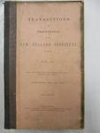 Book - Transactions & Proceedings of the NZ Institute - Vol 11 - 1878 image item