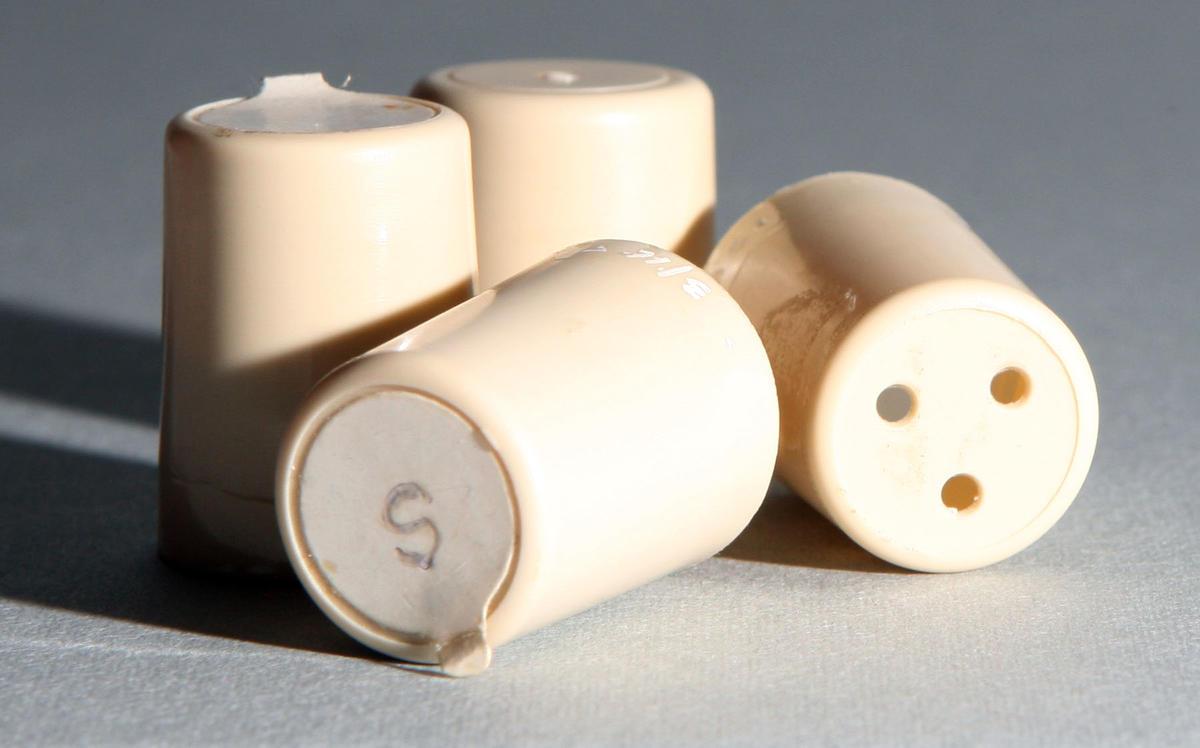 Air New Zealand salt and pepper pots Waikato Museum