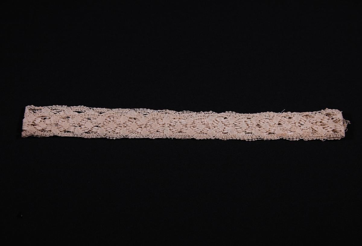 Lace trim insertion Waikato Museum