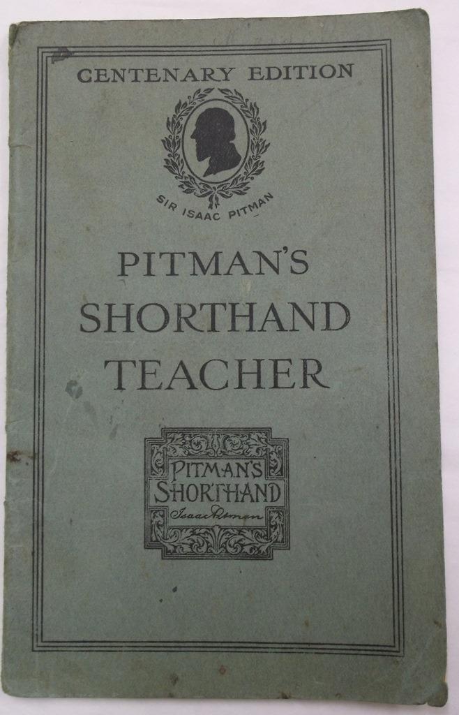 Book Pitman's Shorthand Teacher Waikato Museum