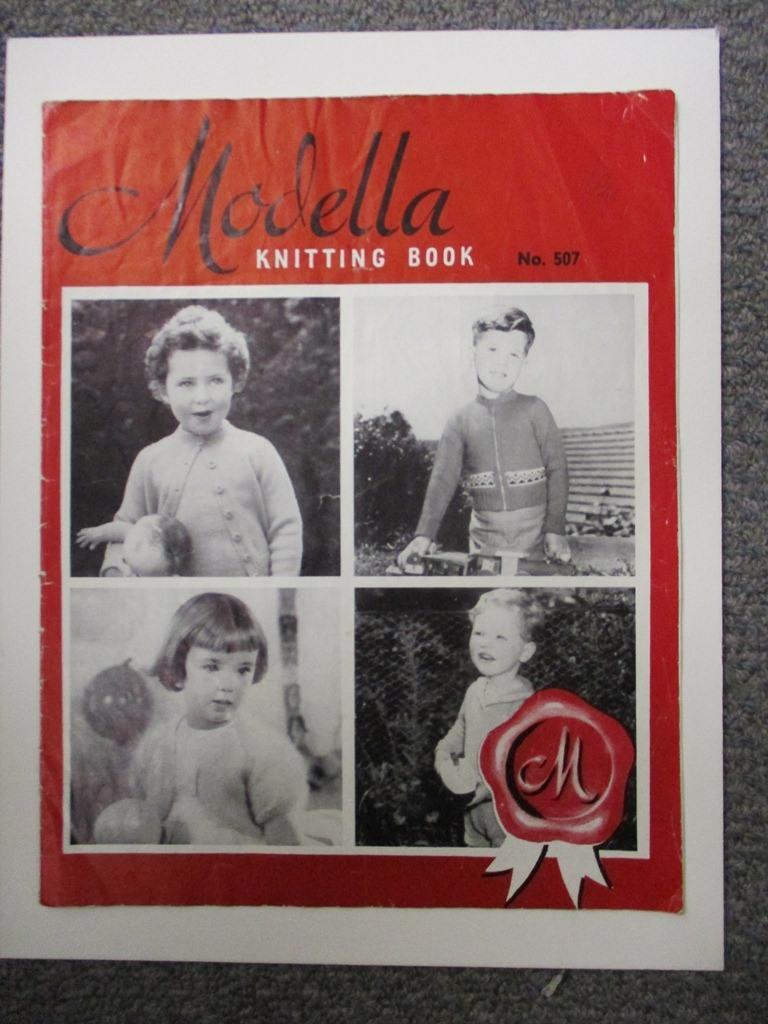Booklet Modella Knitting No 507 Waikato Museum